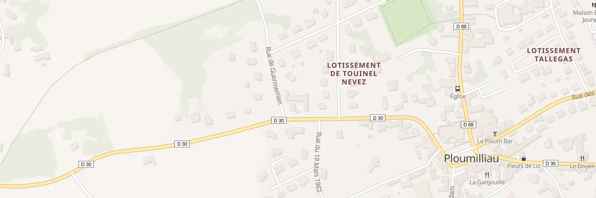 Plan du 8B Rue de la Lieue de Grève à Ploumilliau
