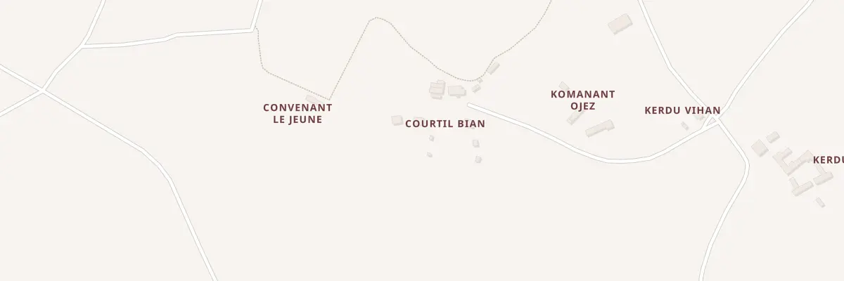 Plan du 5368A Courtil Bian à Ploumilliau