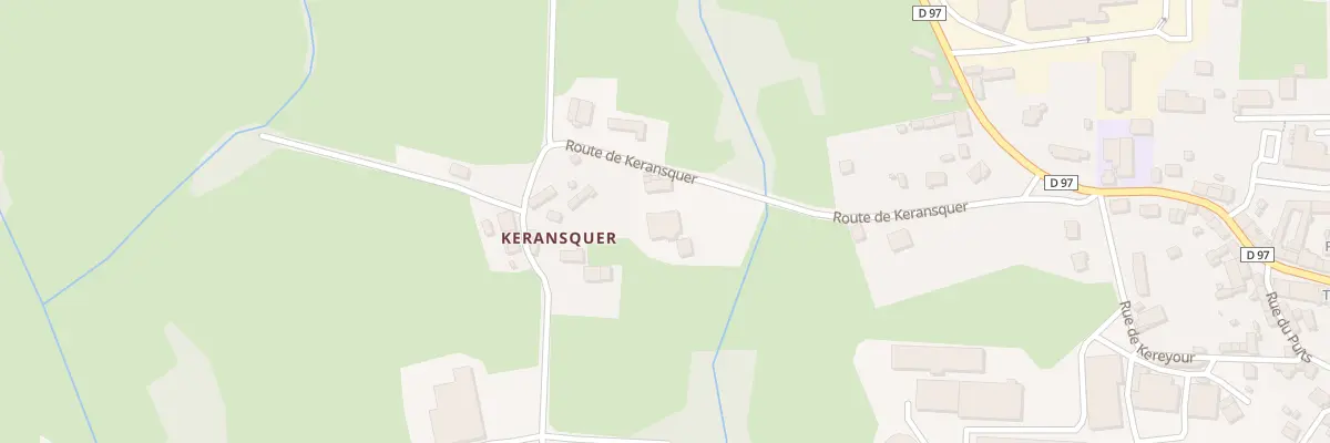 Plan du 5232 Keransquer à Carnoët