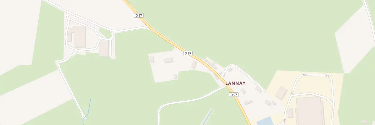 Plan du 10 Lannay à Carnoët