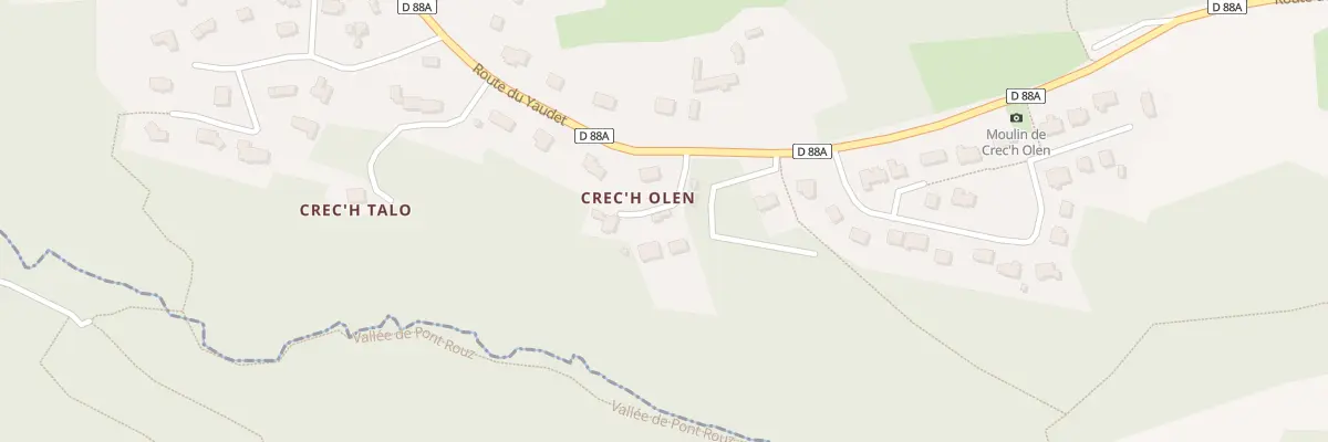 Plan du 4 Imp de Crech Olen à Ploulec’h