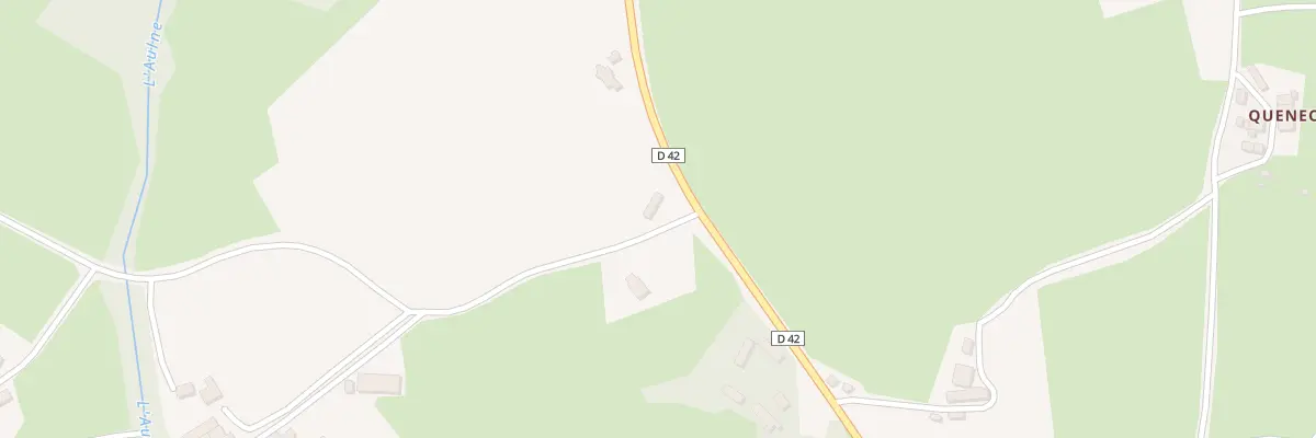 Plan du 2 Kervegant à Lohuec