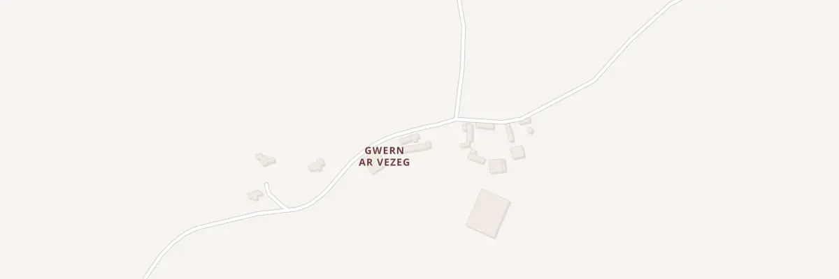 Plan du 2 Gwern ar Vezeg à Plouzélambre