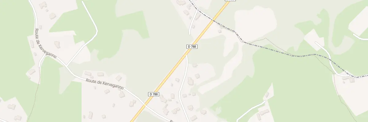 Plan du 2T Che du Gwern à Pleumeur-Bodou