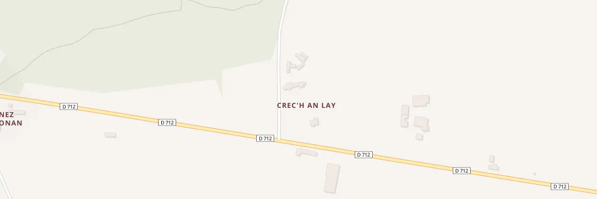 Plan du 5268 Crec’H An Lay à Plounérin