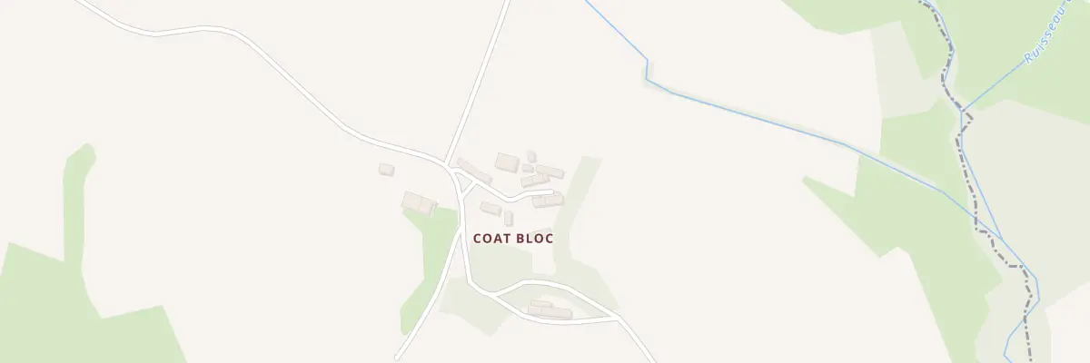 Plan du 5179 Coat Bloc à Plourac’h