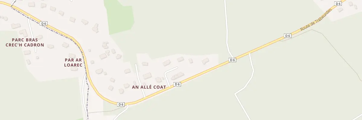 Plan du 5978 An Allee Coat à Pleumeur-Bodou