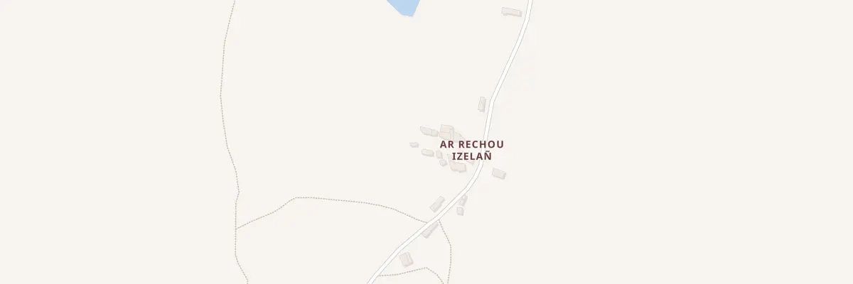 Plan du 5323 Rechou Izelan à Plounérin