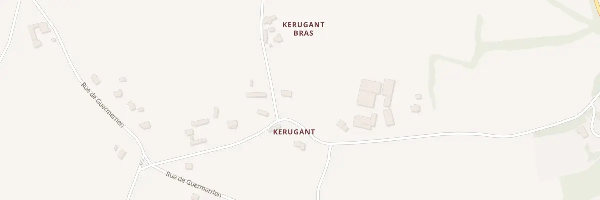 Plan du 6234 Kerruguen à Ploumilliau
