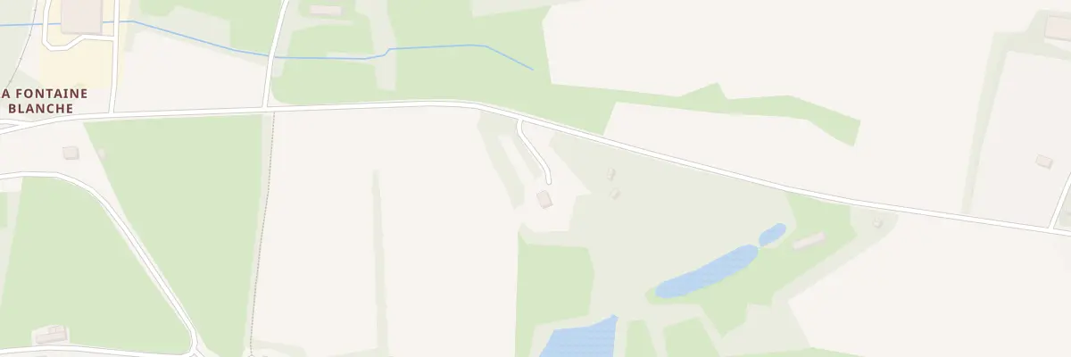 Plan du 1 La Fontaine Blanche à Treffrin