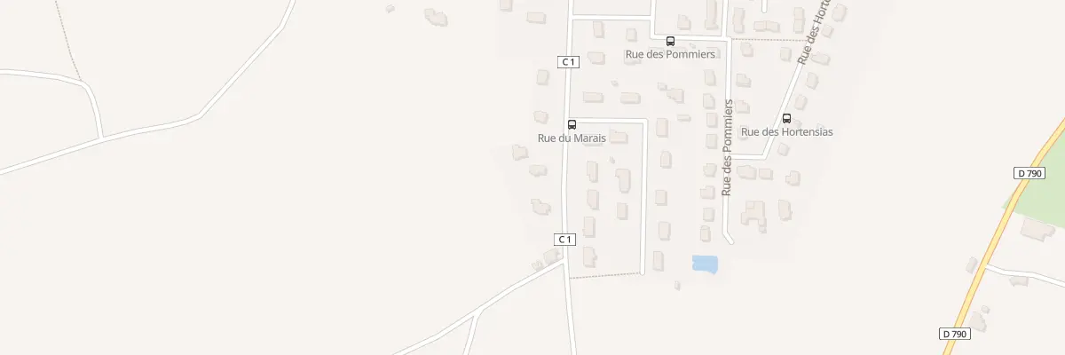 Plan du 28 Rue des Pins à Tréméven
