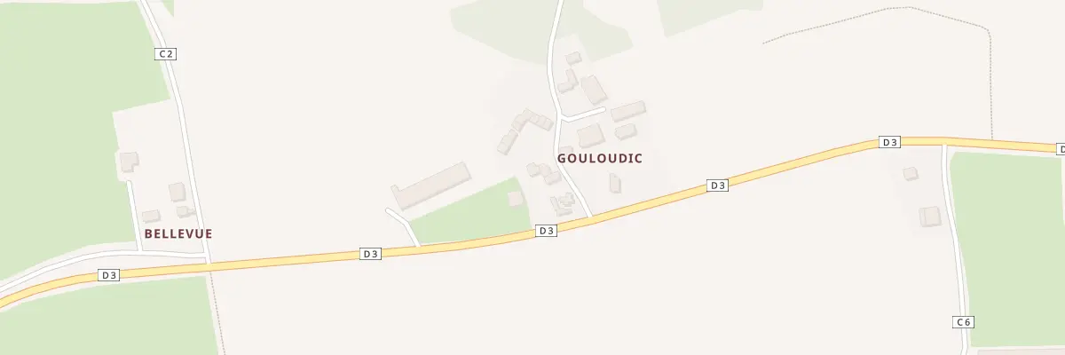 Plan du 5047 Le Gouloudic à Tréogan