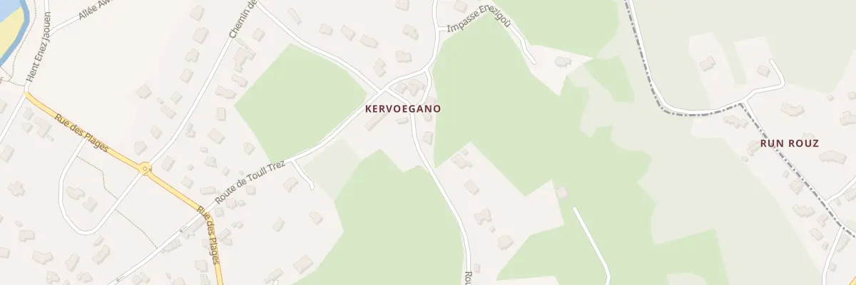 Plan du 14 Rte de Kerveganno à Pleumeur-Bodou