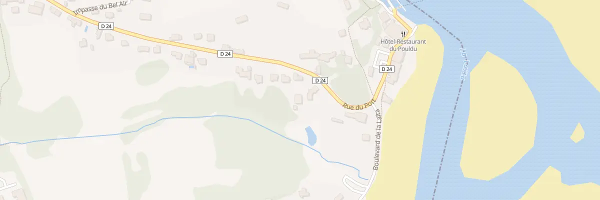 Plan du 72 Rue du Port à Clohars-Carnoët