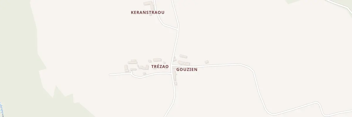Plan du 5595 Trezao à Ploumilliau