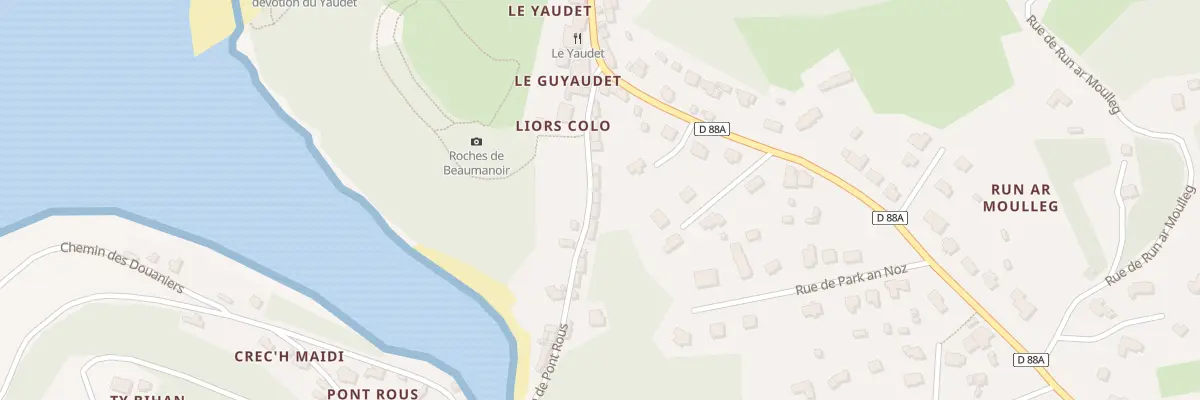 Plan du 5035 Le Guyaudet à Ploulec’h