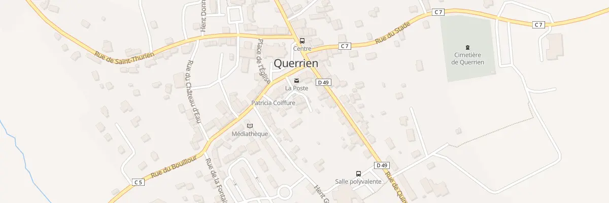 Plan du 3 Imp de La Poste à Querrien