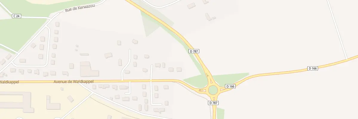Plan du 15 Rte de Maël-Carhaix à Carhaix-Plouguer
