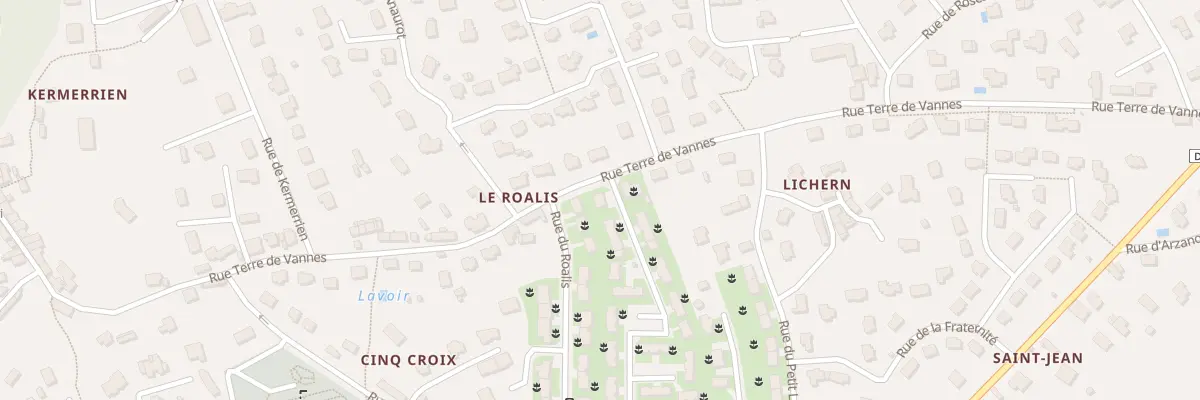 Plan du 2B Rue Théophile Blin à Quimperlé