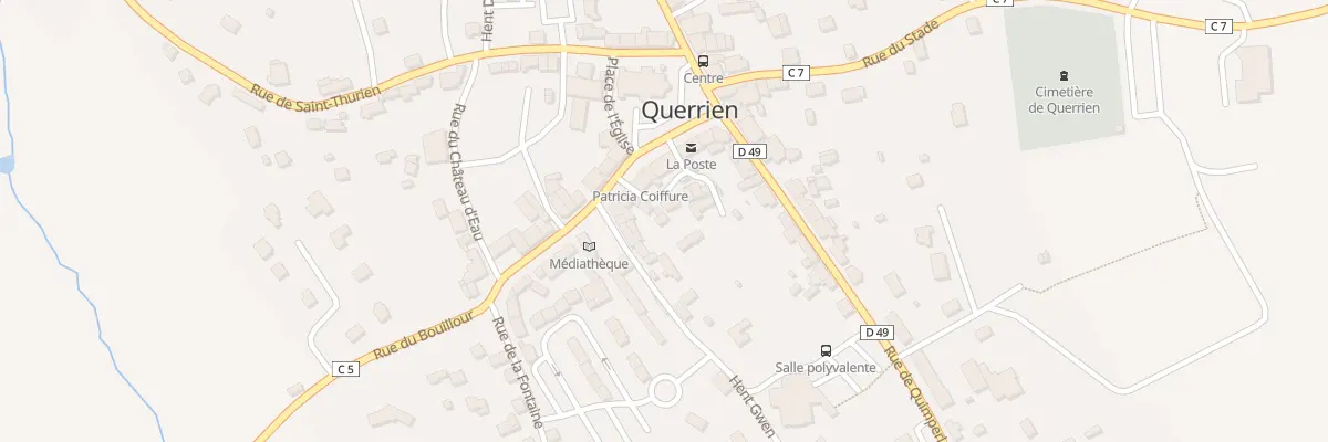 Plan du 12B Rue de Leur Goz à Querrien