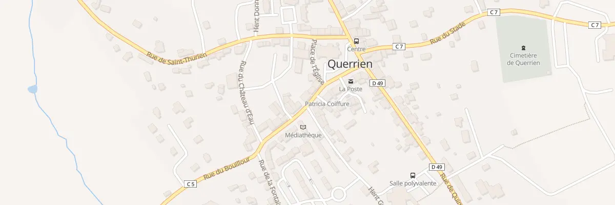 Plan du 6 Rue St Joseph à Querrien