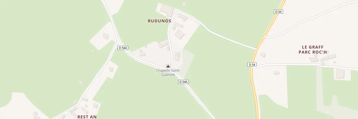 Plan du 5152 Rudunos à Plourac’h