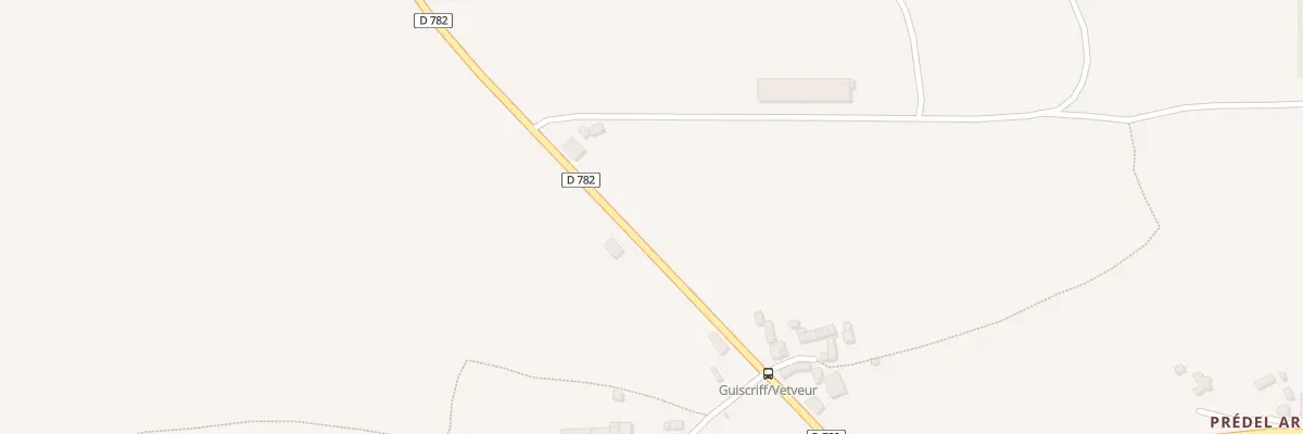 Plan du 5124 Vetveur à Lanvénégen