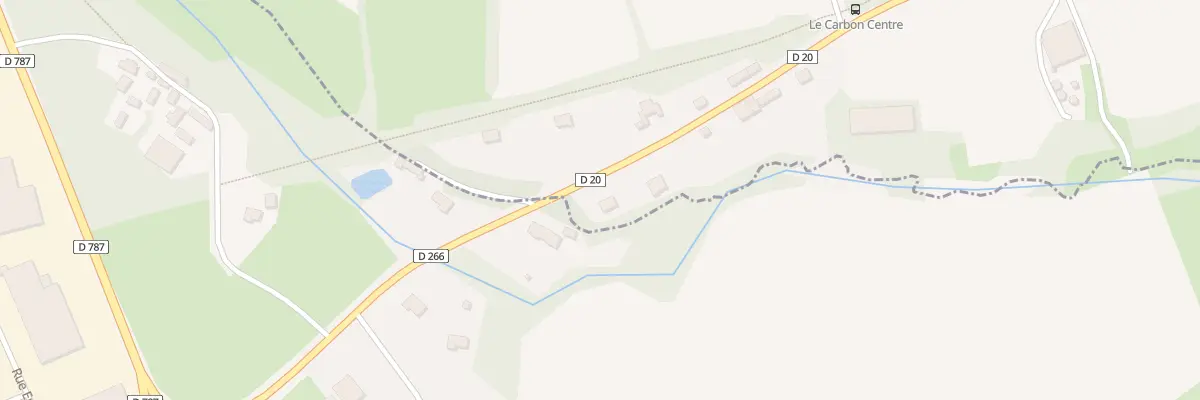 Plan du 15 Le Carbon à Treffrin