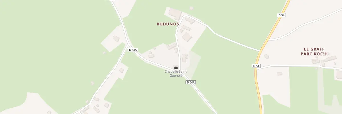 Plan du 5155 Rudunos à Plourac’h