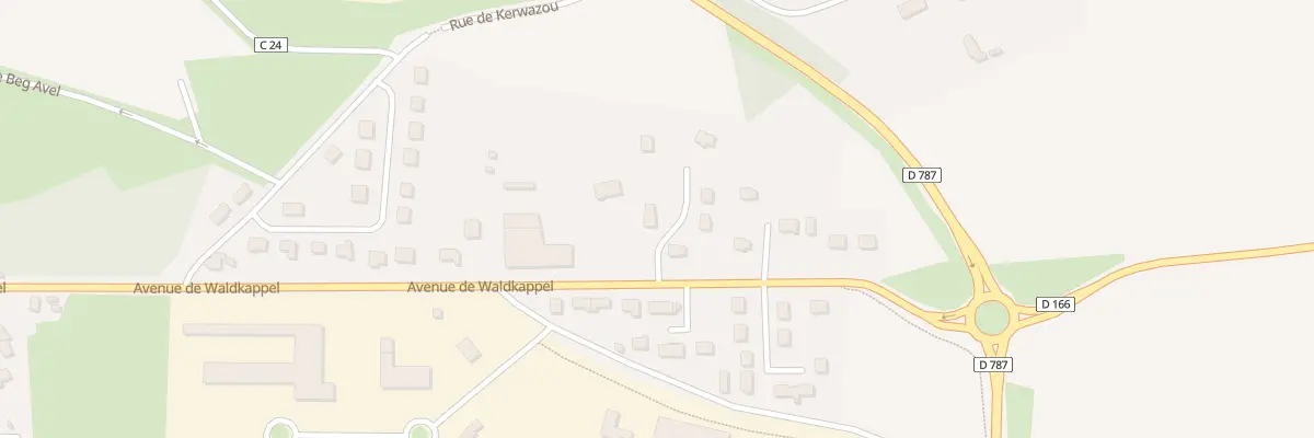 Plan du 9 Imp du Clos des Tilleuls à Carhaix-Plouguer