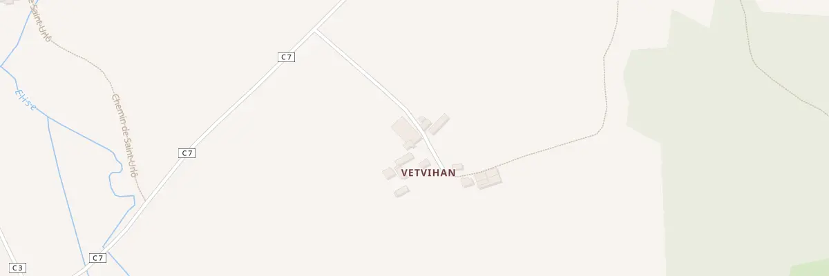 Plan du 5086 Vetvienne à Lanvénégen