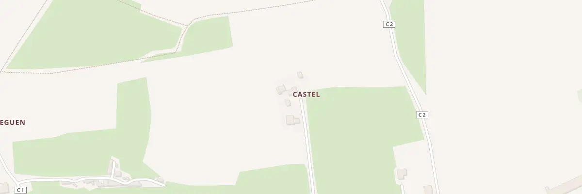 Plan du 5051 Ar Hastel à Tréogan