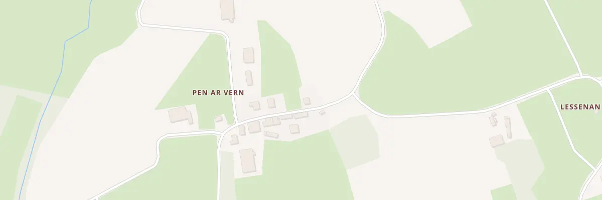 Plan du 5028 Pen An Vern à Plourac’h