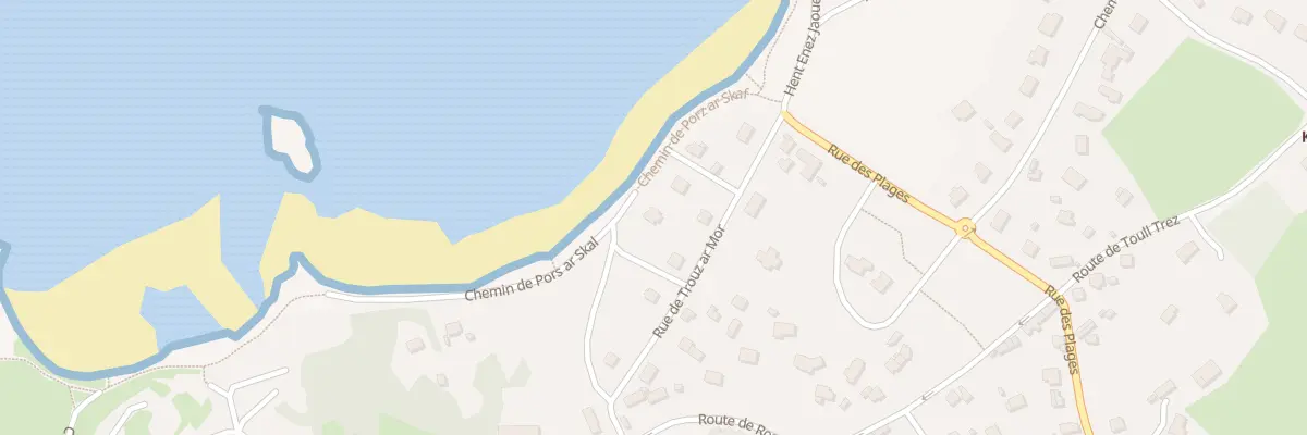 Plan du 5616 Landrellec à Pleumeur-Bodou