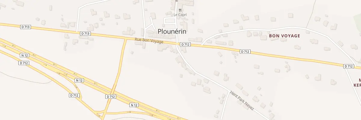 Plan du 6 Hent Park Nevez à Plounérin