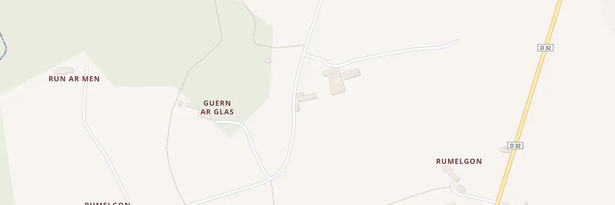 Plan du 5331 Poul Ar Coz Stang à Lanvellec