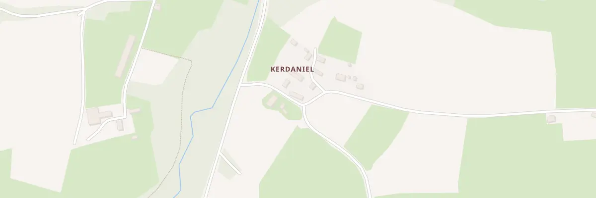 Plan du 5038 Kerdaniel à Plourac’h