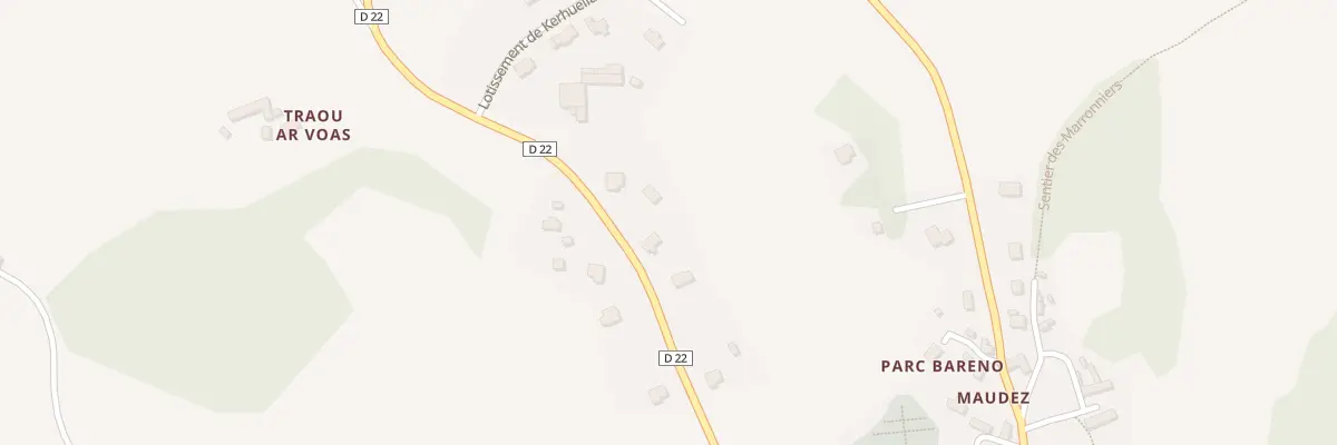 Plan du 8 Rue de l’Armor à Lanvellec