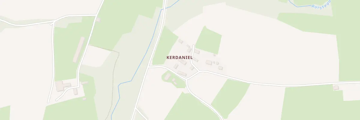 Plan du 5311 Kerdaniel à Plourac’h