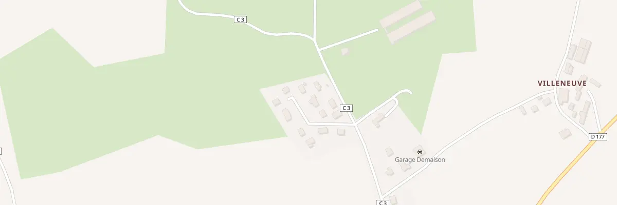 Plan du 14 Saint Urlô à Lanvénégen