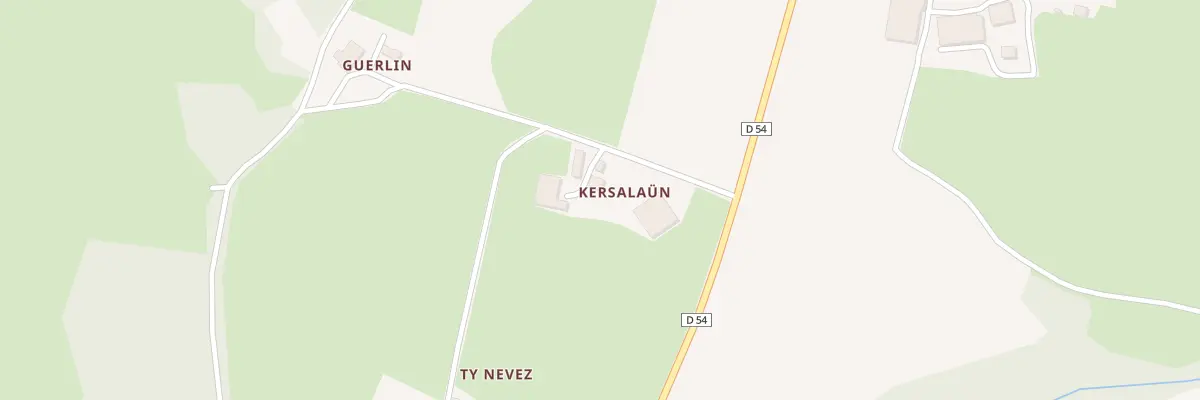 Plan du 5204 Kersalaün à Plourac’h