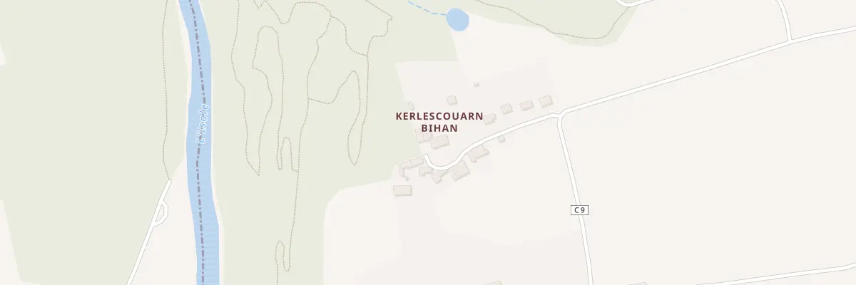 Plan du 12 Kerlescouarn Bihan à Tréméven