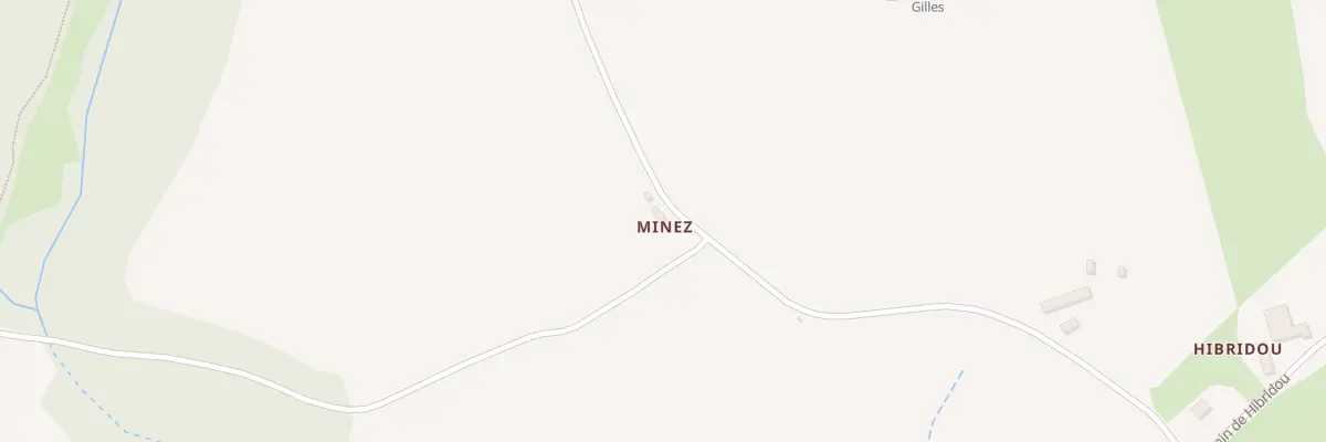 Plan du 5053 Minevez à Carnoët