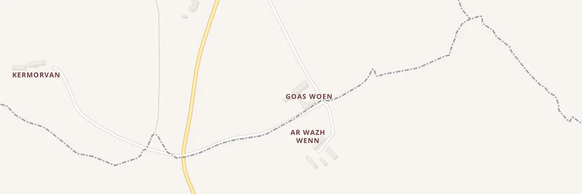 Plan du 43 Goas Voen à Saint-Michel-en-Grève
