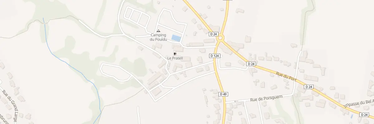 Plan du 374 Keranquernat à Clohars-Carnoët