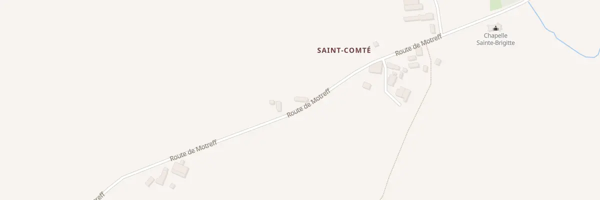 Plan du 3 St Comte à Motreff