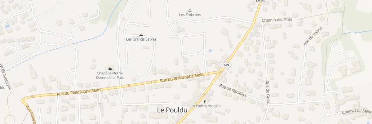 Plan du 12 Rue du Philosophe Alain à Clohars-Carnoët