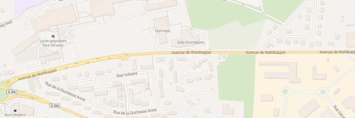 Plan du 6 Rue du Commandant Charcot à Carhaix-Plouguer