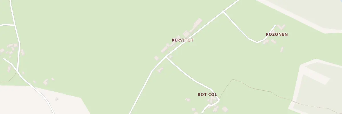 Plan du 5095 Kervitod au Saint