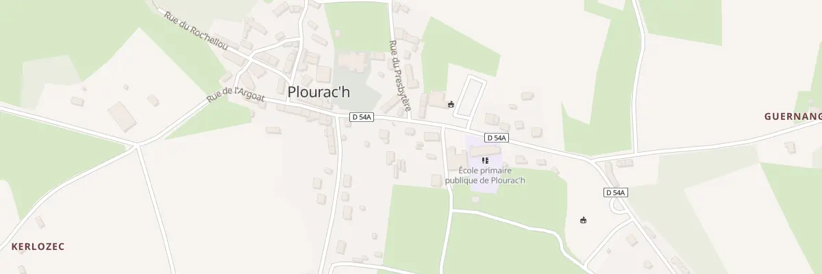 Plan du 9 Rue de l’Argoat à Plourac’h